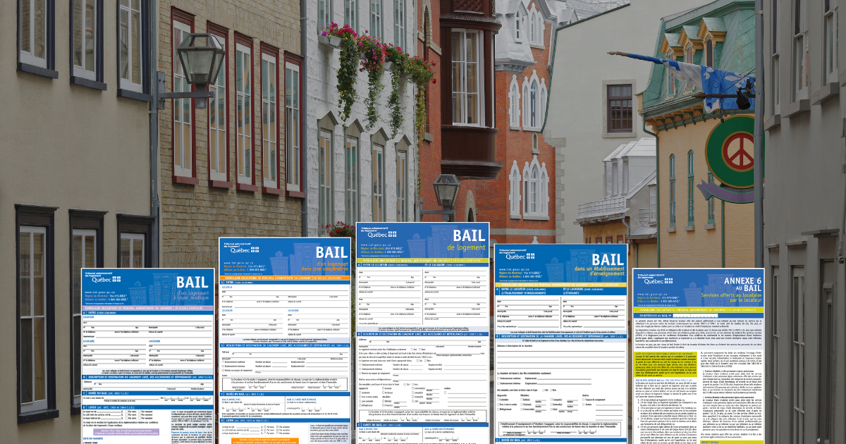 Différents types de baux au Québec